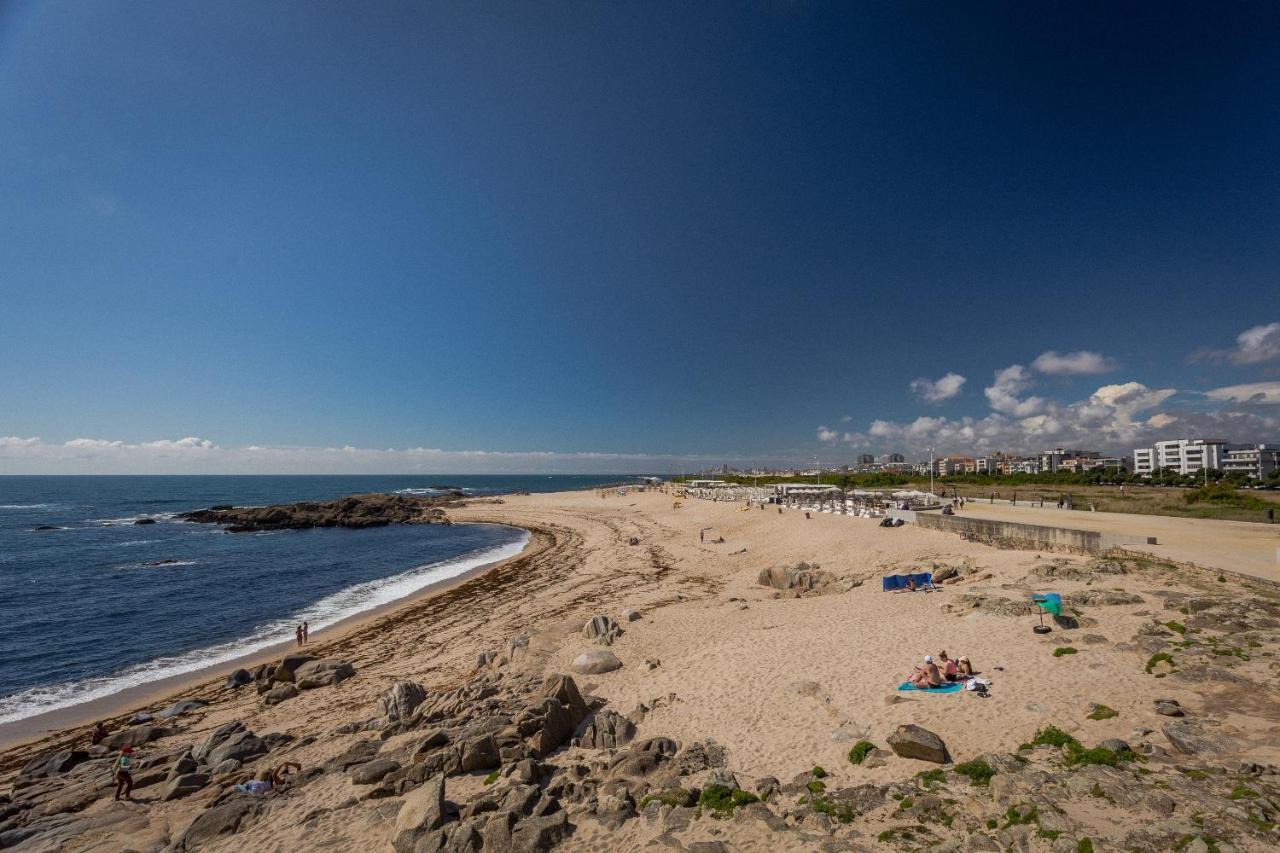 Vila Do Conde Beach Apartment Bagian luar foto